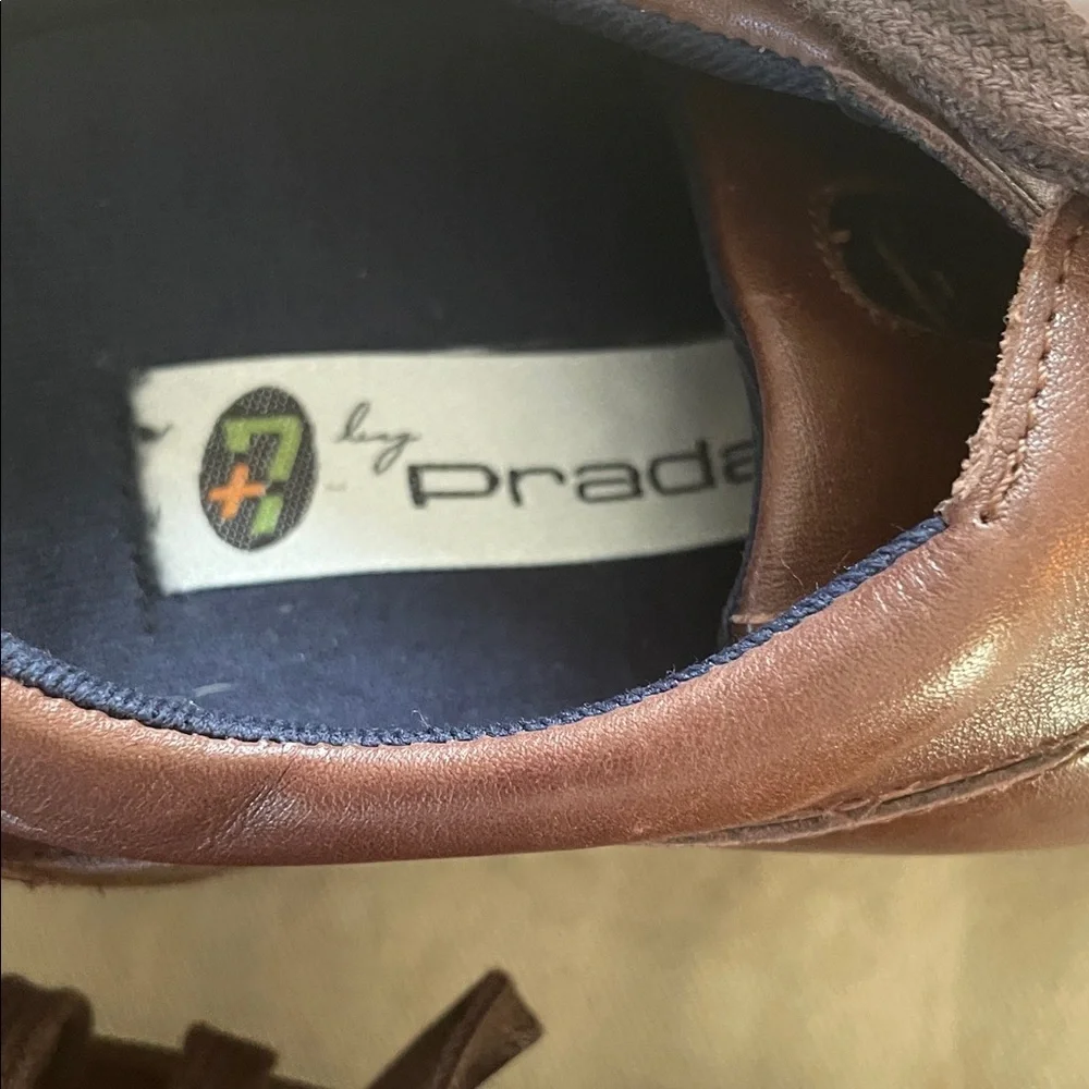 Prada Montecarlo Re-Edition 2005 Brown Leather Unisex Sneakers - Picture 3 of 12